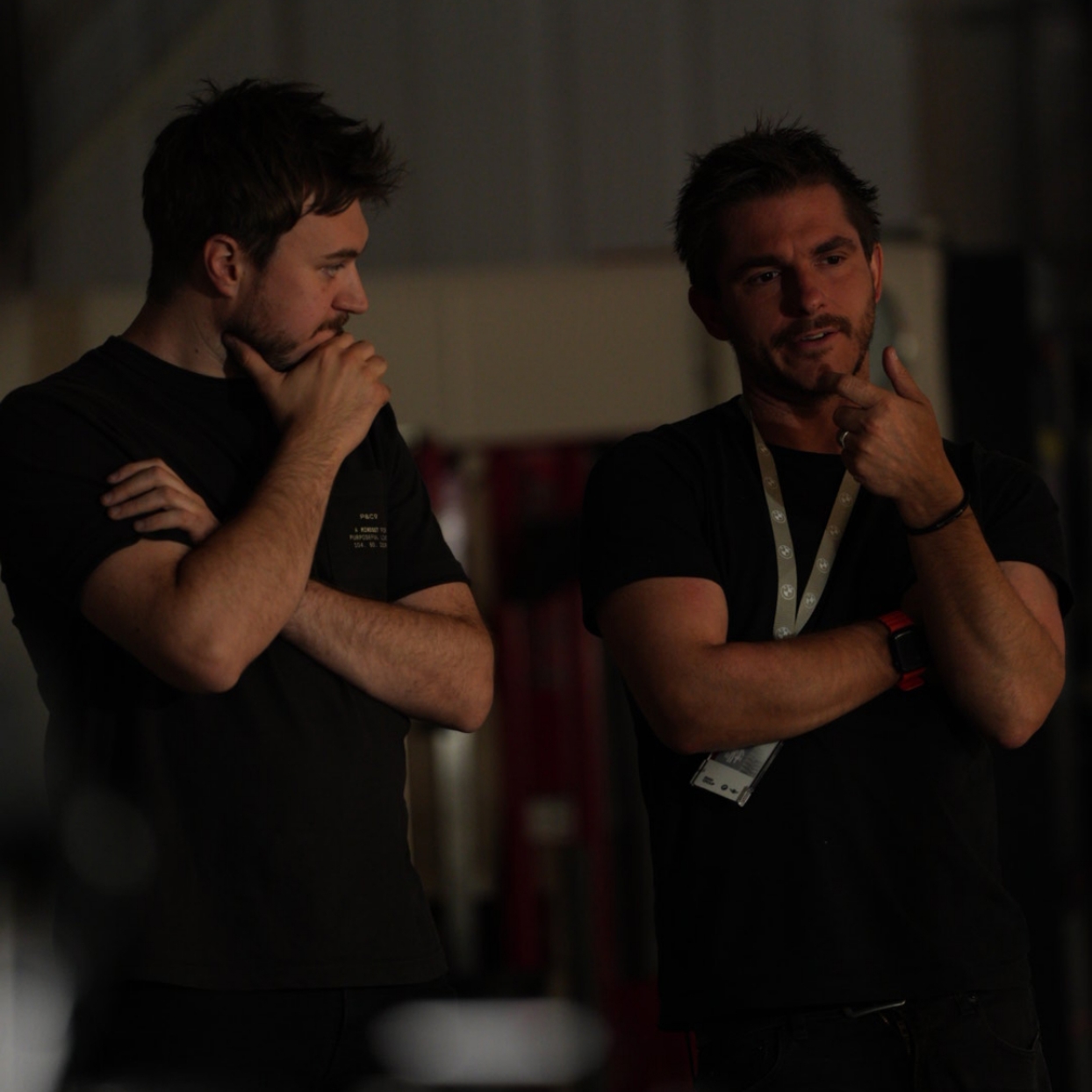 Two Men Pondering Two Men Pondering